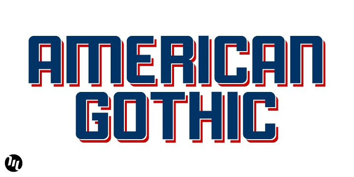 Font American Gothic